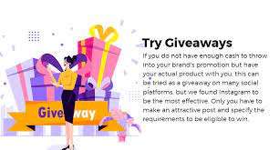 hold a product raffle